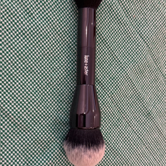 Lune+Aster POWDER DUO BRUSH Multi-tasking, Dual-ended, Vegan - New no Box - Picture 2 of 4